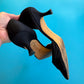 Y2K Satin Manolo Blahnik Kitten Heels