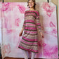 1960s Emilio Pucci Z Print Midi Length Dress