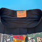 Deadstock Pantaluna Upcycled T-Shirt Mini Skirt in XL