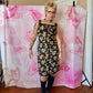 2000 Spring Betsey Johnson Floral Sheer Slip Dress