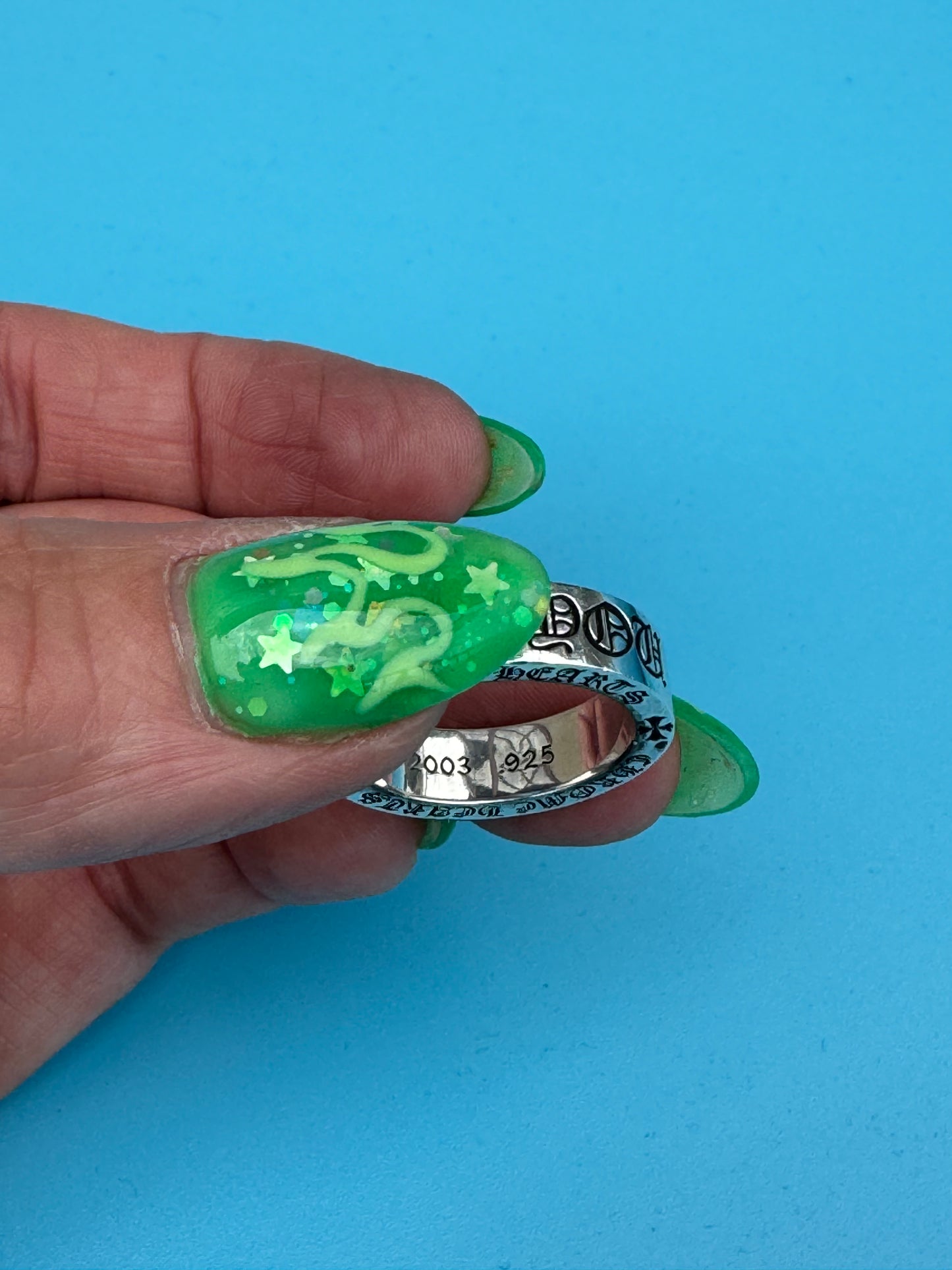 Chrome Hearts "Fuck You" Spacer Ring