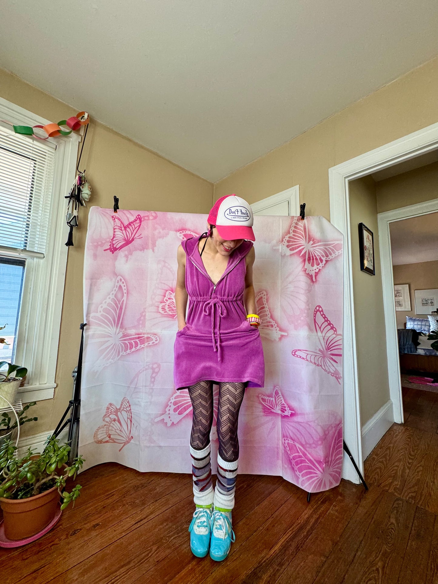 2010s Juicy Couture Hooded Terry Dress