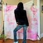 2010s Juicy Couture Oversized Velour Zip Up Hoodie