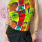 Early 00s Custo Barcelona Mod Portrait Mini Dress “As Seen On…”