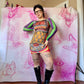 2010s Jeremy Scott for Adidas Jukebox Body-con Dress