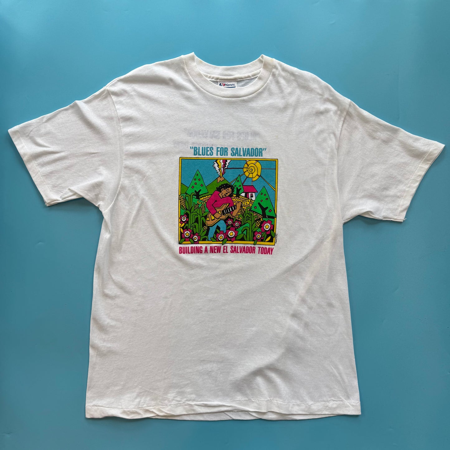 1988 “Blues For Salvador” Benefit Concert T-Shirt