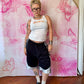 2009 RARE Virgin Mobile Presents The Circus Starring Britney Spears Ribbed Tank