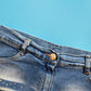 Y2K Miss Blumarine Mini Denim Skirt