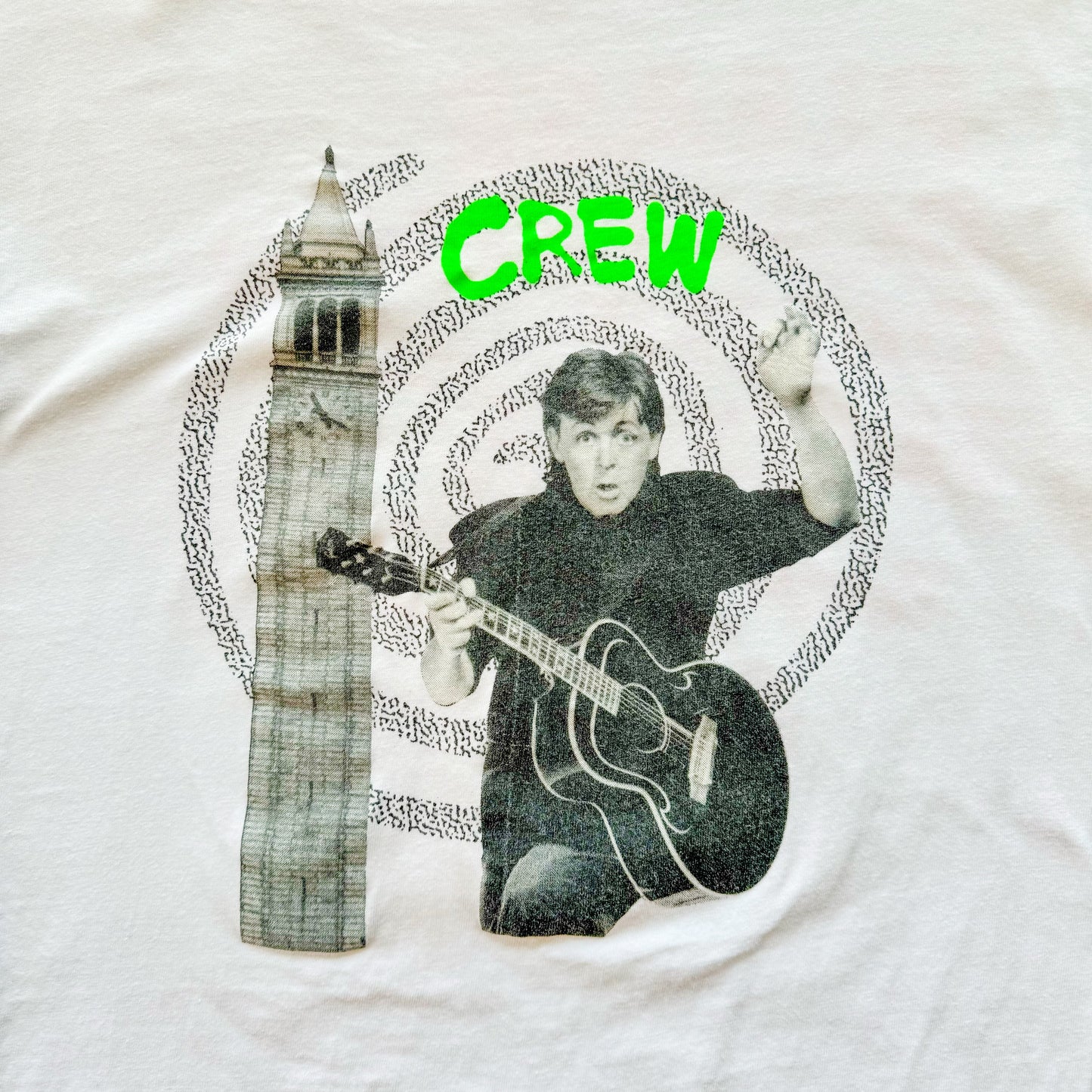 1990 Paul McCartney in Berkeley "Crew" T-Shirt