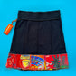 Deadstock Pantaluna Upcycled T-Shirt Skirt in XS