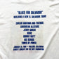 1988 “Blues For Salvador” Benefit Concert T-Shirt