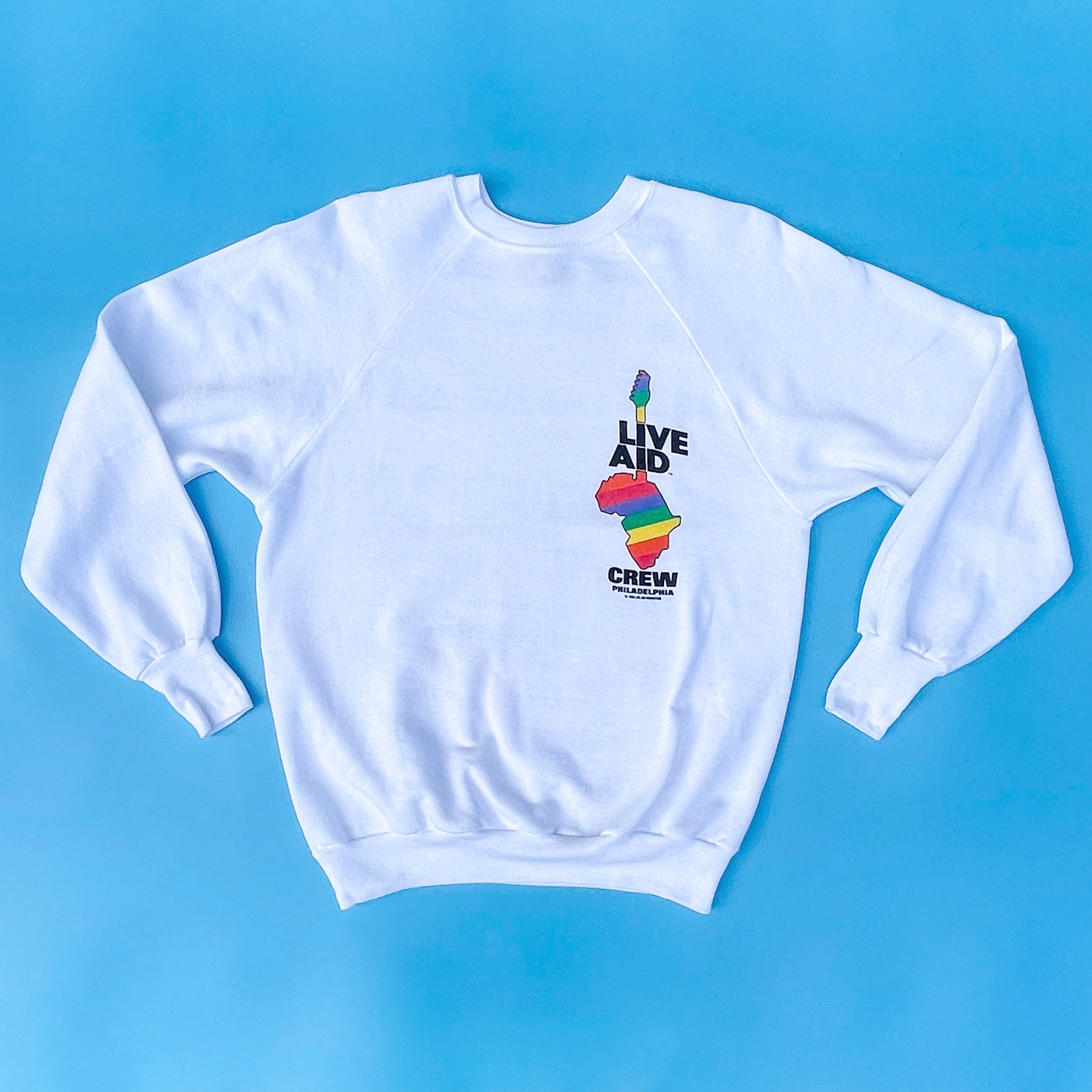 Live aid sweatshirt outlet