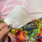 90s Lip Service Floral Sheen Mini Skirt