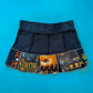 Deadstock Pantaluna Upcycled T-Shirt Mini Skirt in XS