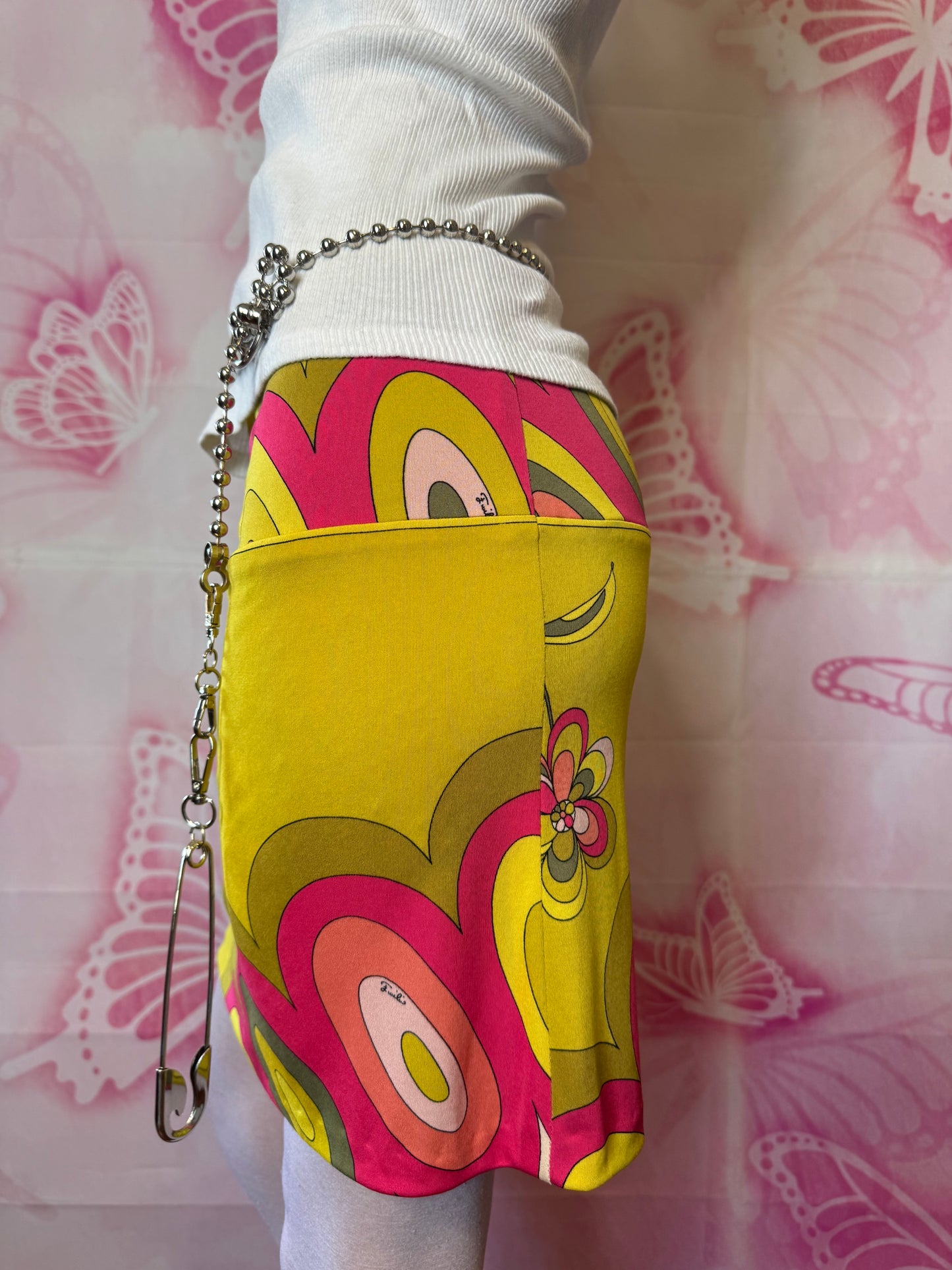 εϊз COMING SOON εϊз 1960s Emilio Pucci Psychedelic Flower Skirt