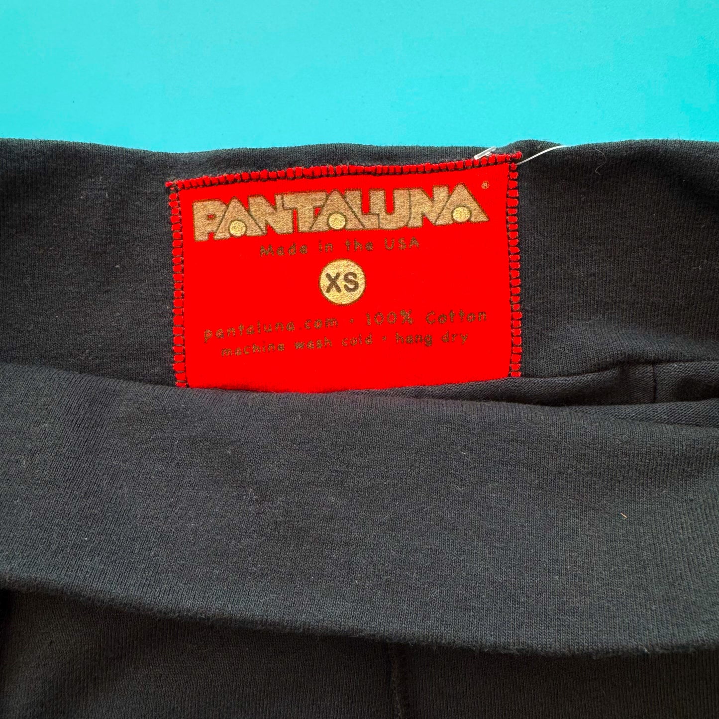 Deadstock Pantaluna Upcycled T-Shirt Skirt in XS