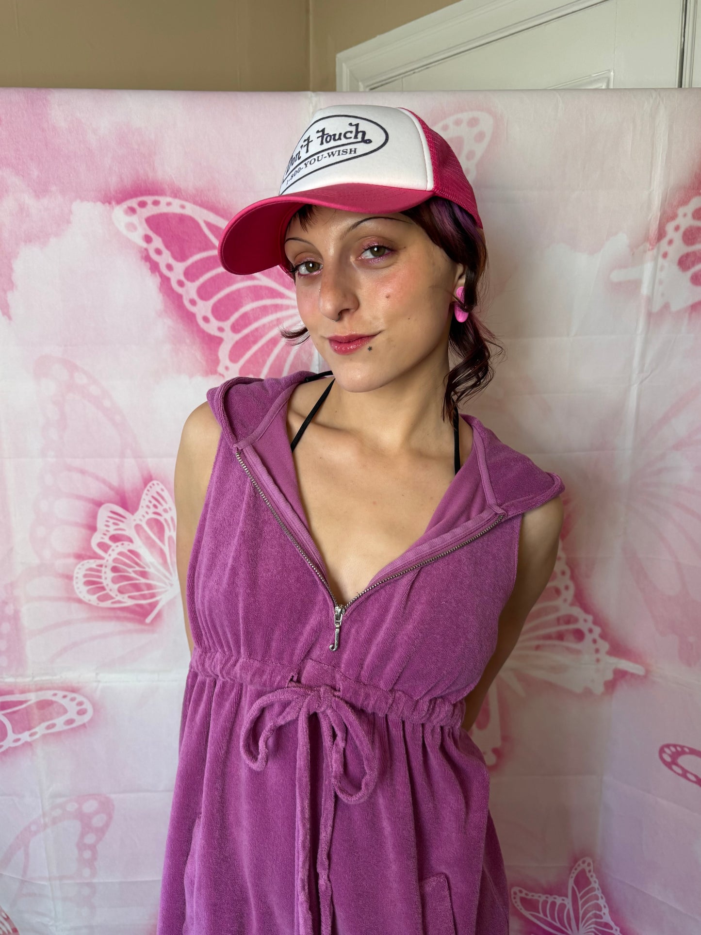 2010s Juicy Couture Hooded Terry Dress