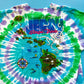 1990 Jerry Garcia Hawaiian Tour Tie Dye Deadstock T-Shirt