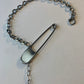 Shop Journal Jumbo Safety Pin Chunky Necklace