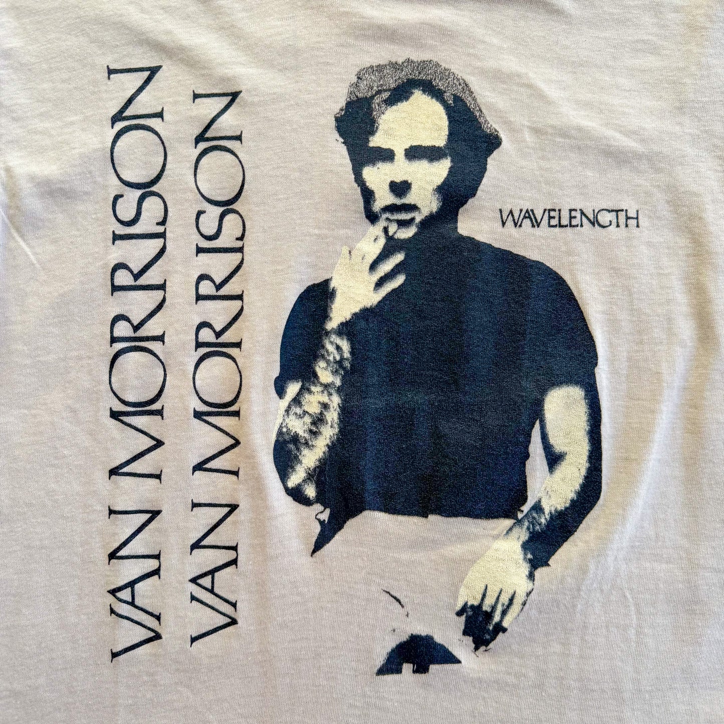 1978 Van Morrison Wavelength Tour T-Shirt