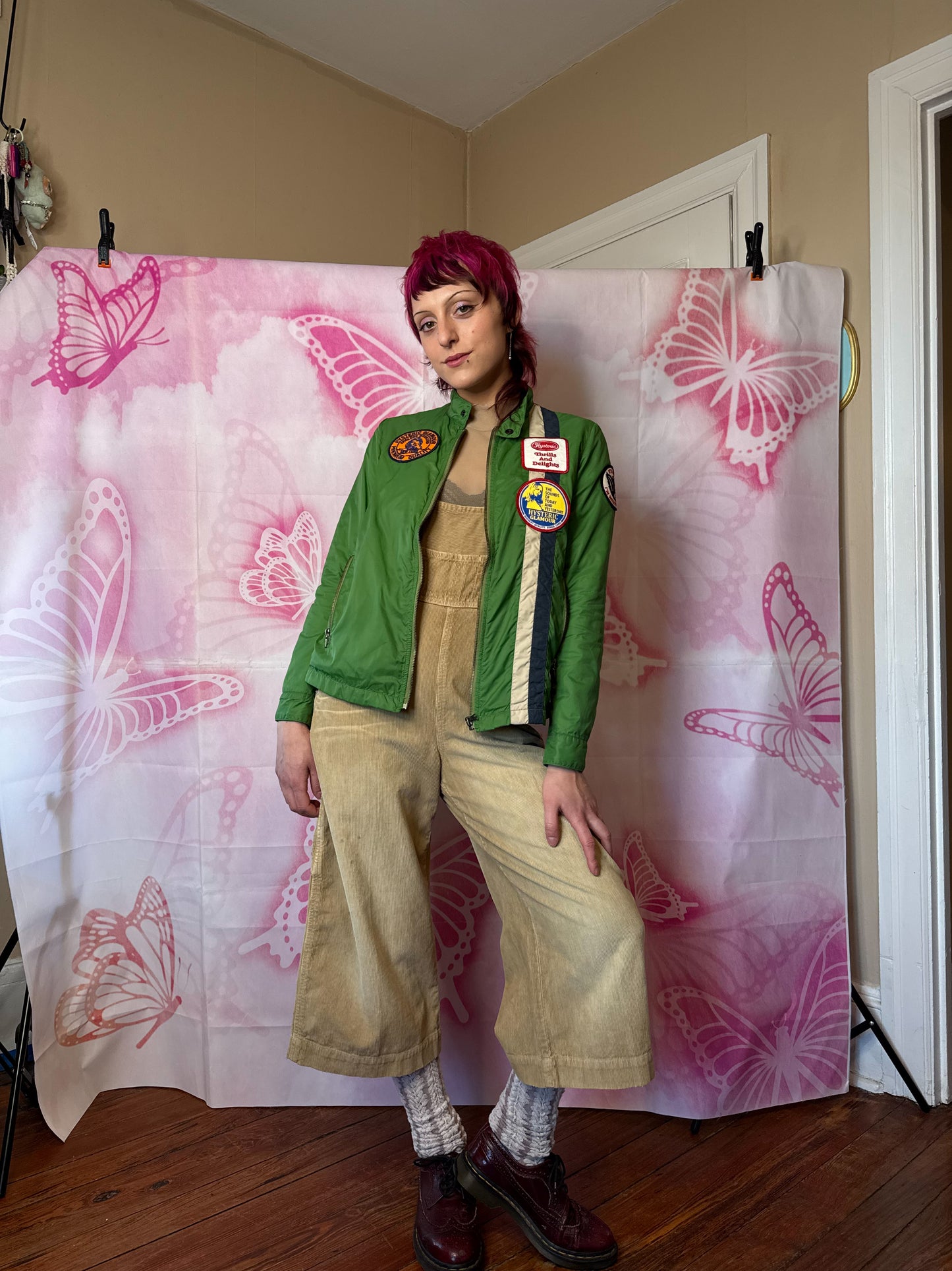 2010s Hysteric Glamour Nylon Jacket w Patches
