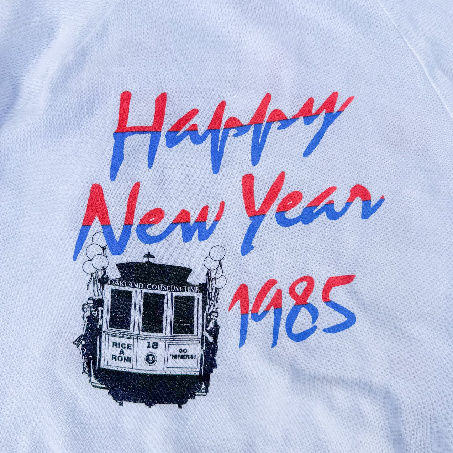 1985 Bill Graham Presents Huey Lewis And The News "Staff" Hooded Sweatshirt