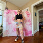Y2K Pastel Swirl Mini Skirt