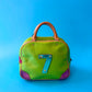 2004 Dooney & Bourke x Lindsay Lohan Square Bowler Collab Bag