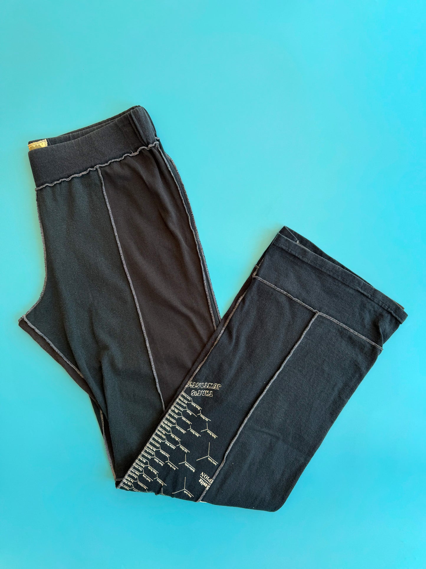 Deadstock Pantaluna Upcycled Yoga Pants in XL