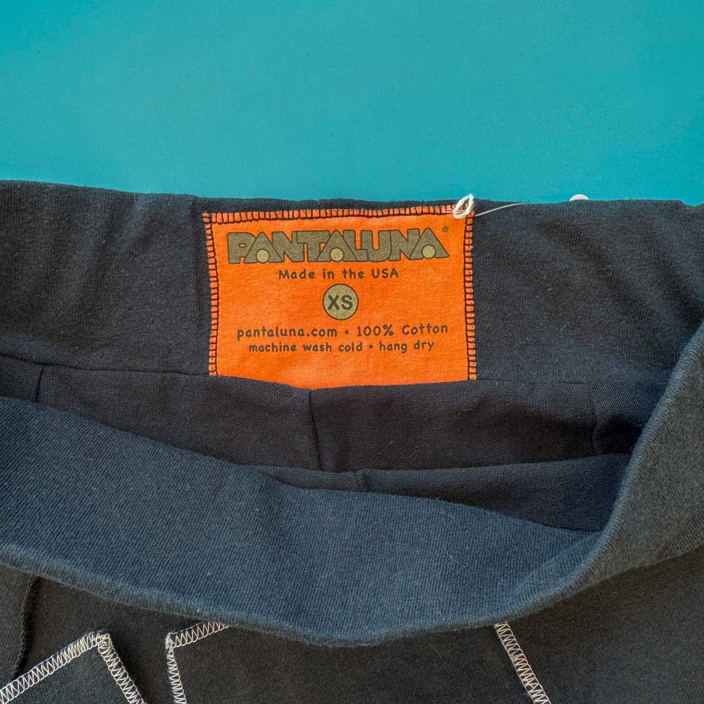 Deadstock Pantaluna Upcycled T-Shirt Mini Skirt in XS