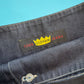 90s Todd Oldham Pleated Denim Mini Skirt