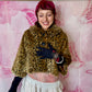 Y2K Faux Leopard Mod Jacket