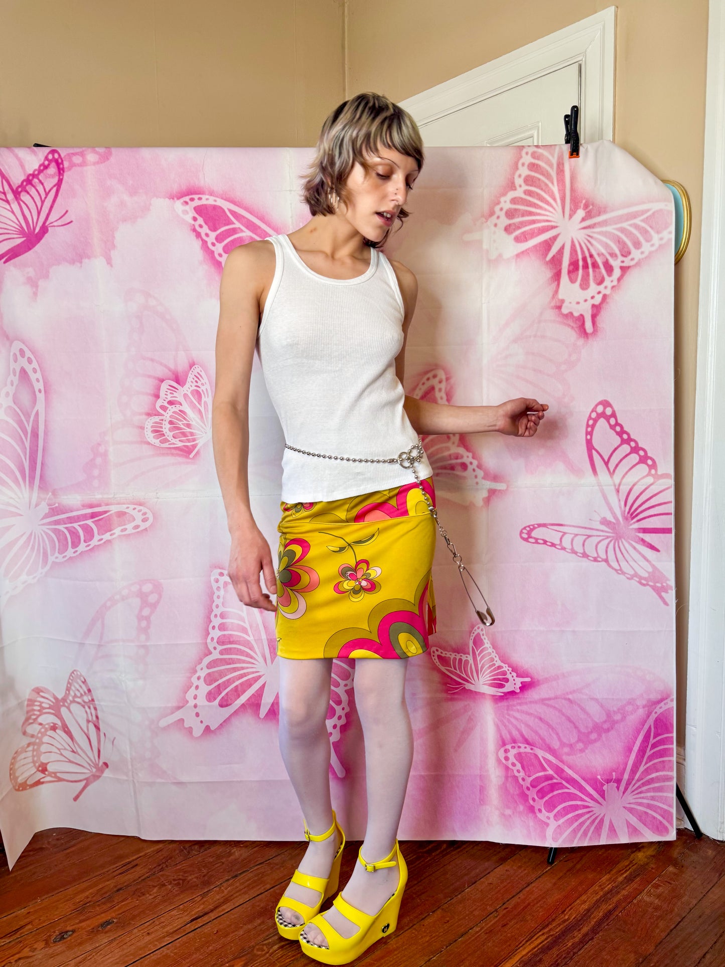 εϊз COMING SOON εϊз 1960s Emilio Pucci Psychedelic Flower Skirt