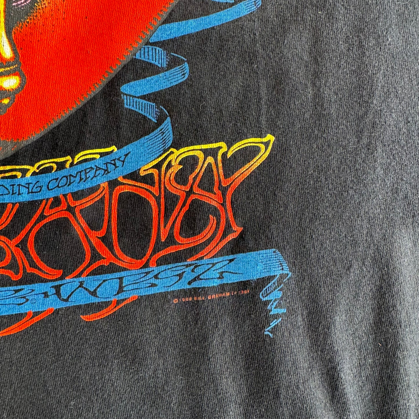 90s Big Brother & The Holding Company + Santana Fillmore West T-Shirt