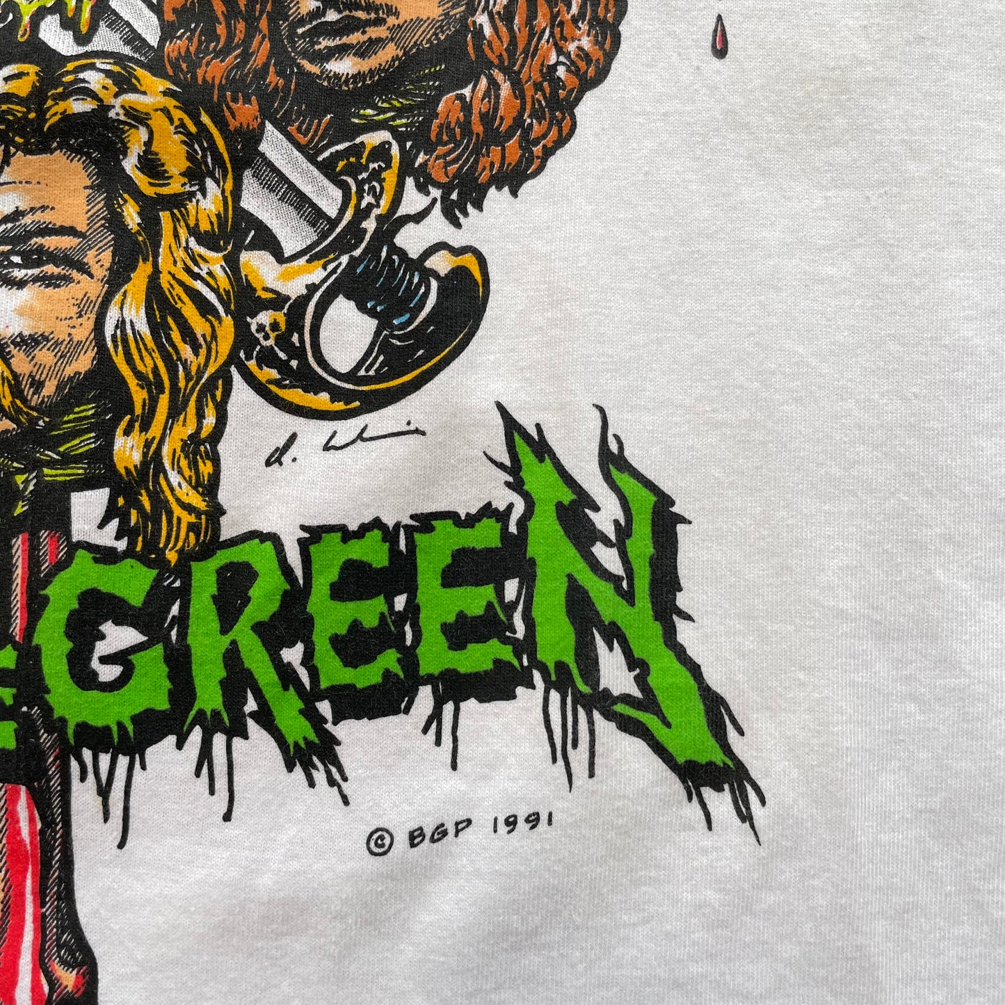 1991 Bill Graham Presents Metallica "Day On The Green" T-Shirt