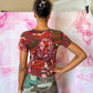 Y2K Custo Barcelona Graphic Tee