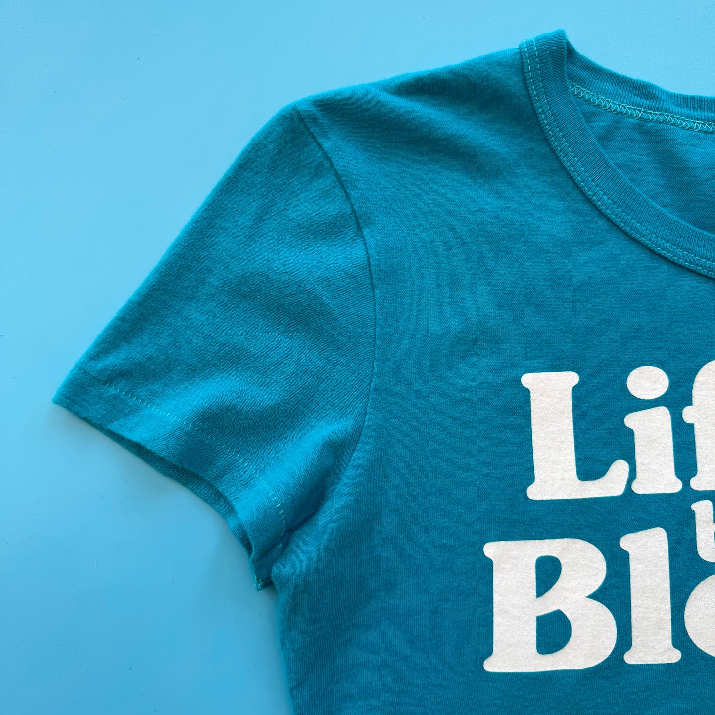 Life is Better Blonde Baby Tee by Hollister ASO Jessica Simpson