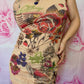 Y2K Tribal Tattoo Embellished Mesh Maxi