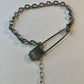 Shop Journal Jumbo Safety Pin Chunky Necklace