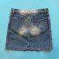 Y2K Miss Blumarine Mini Denim Skirt
