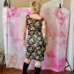 2000 Spring Betsey Johnson Floral Sheer Slip Dress