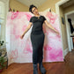 90s House Of Field by Patricia Field Bodycon Maxi Dress