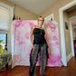 Y2K Chiffon Tentacle Cami/ Mini Dress