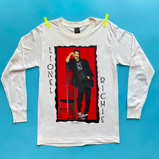 1986 Lionel Richie The Outrageous Tour Long Sleeve T Shirt