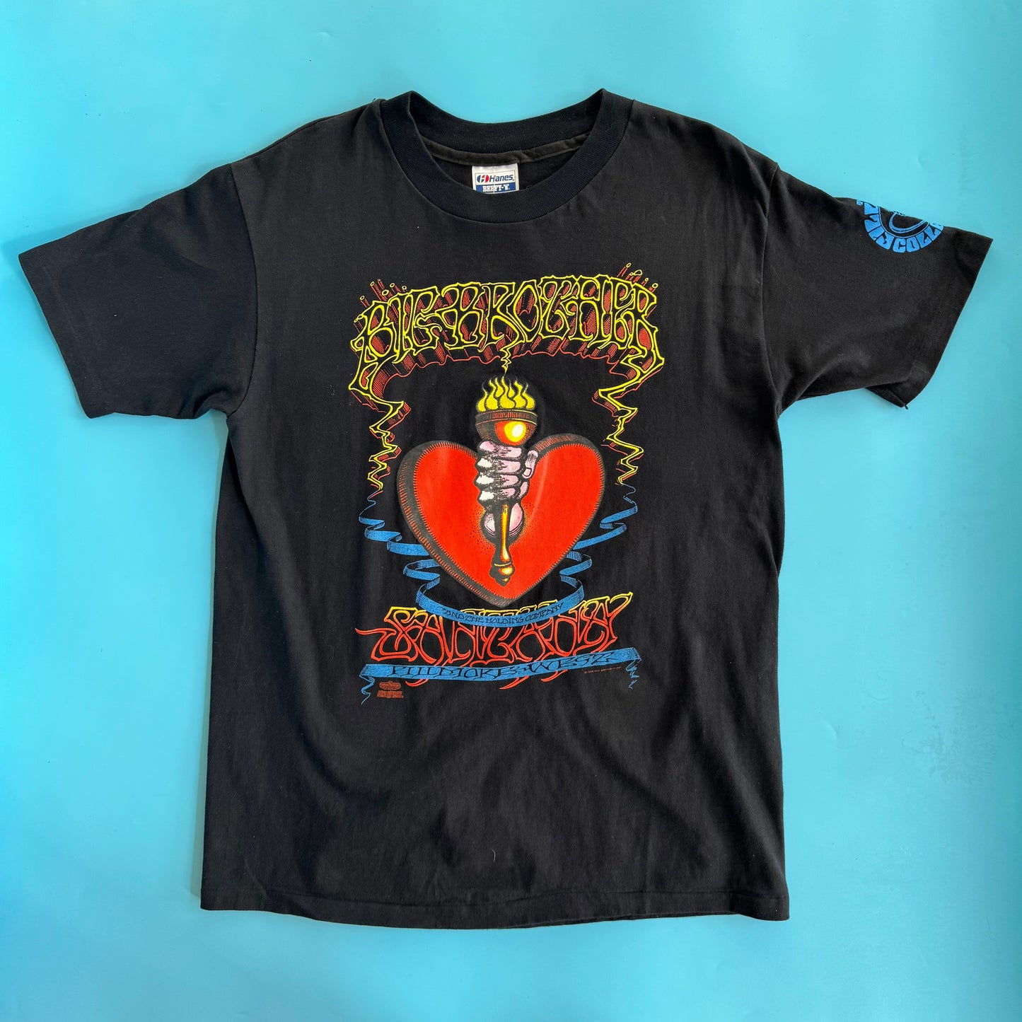 90s Big Brother & The Holding Company + Santana Fillmore West T-Shirt