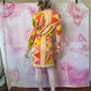 εϊз COMING SOON εϊз 1960s Emilio Pucci Geometric Circle Print Silk Jersey Shift Dress w Cord Crystal Belt