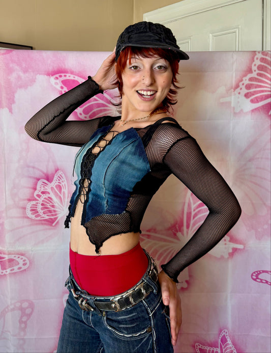 Y2K Club-wear Corset Top