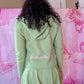 Y2K Juicy Couture Pam & Gela Era “Fluffy J” 2 Piece Skirt Set