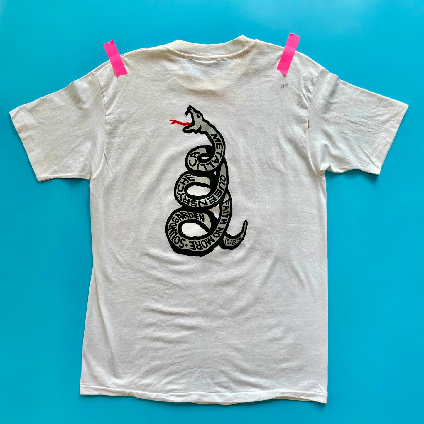 1991 Bill Graham Presents Metallica "Day On The Green" T-Shirt