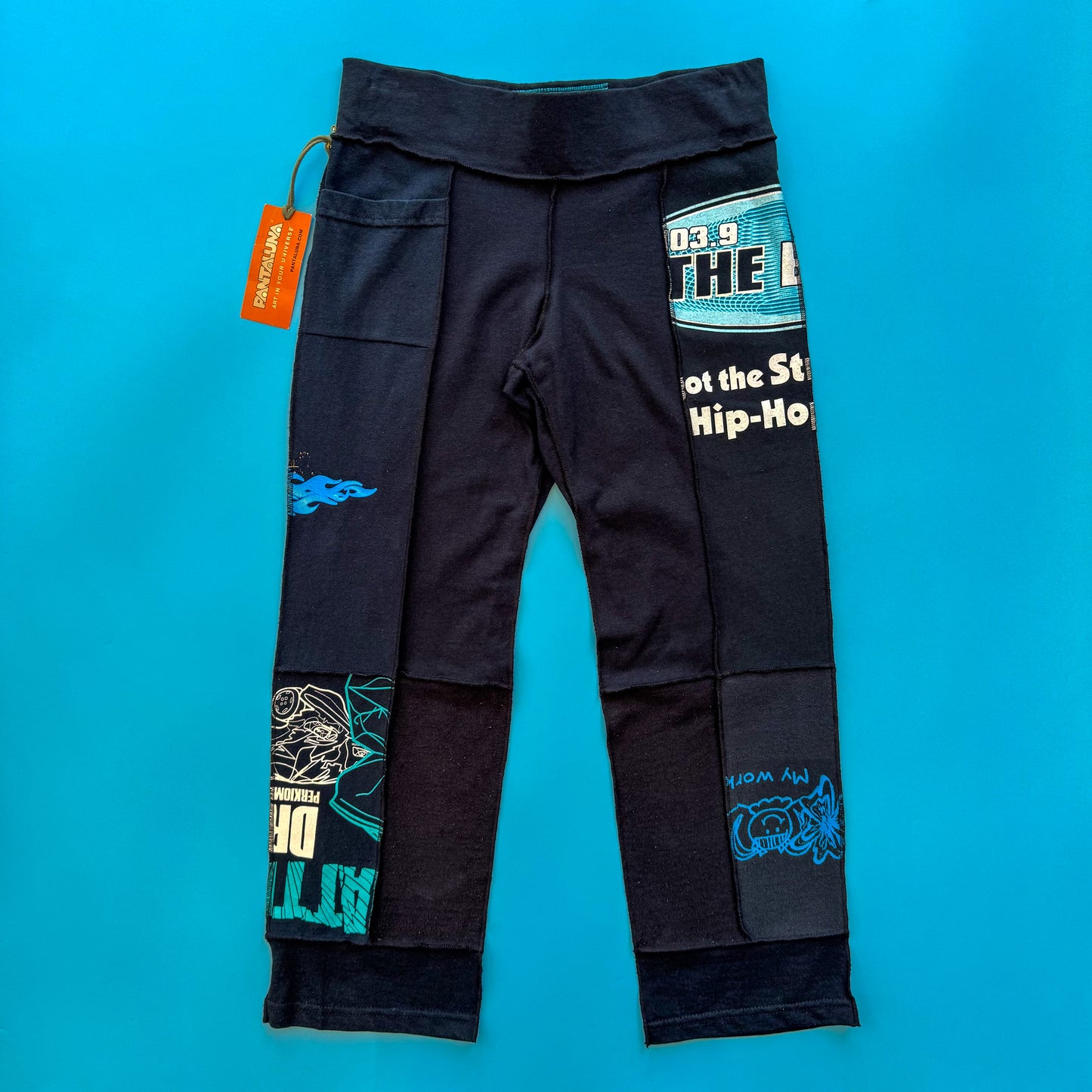 Deadstock Pantaluna Upcycled Capris in XS